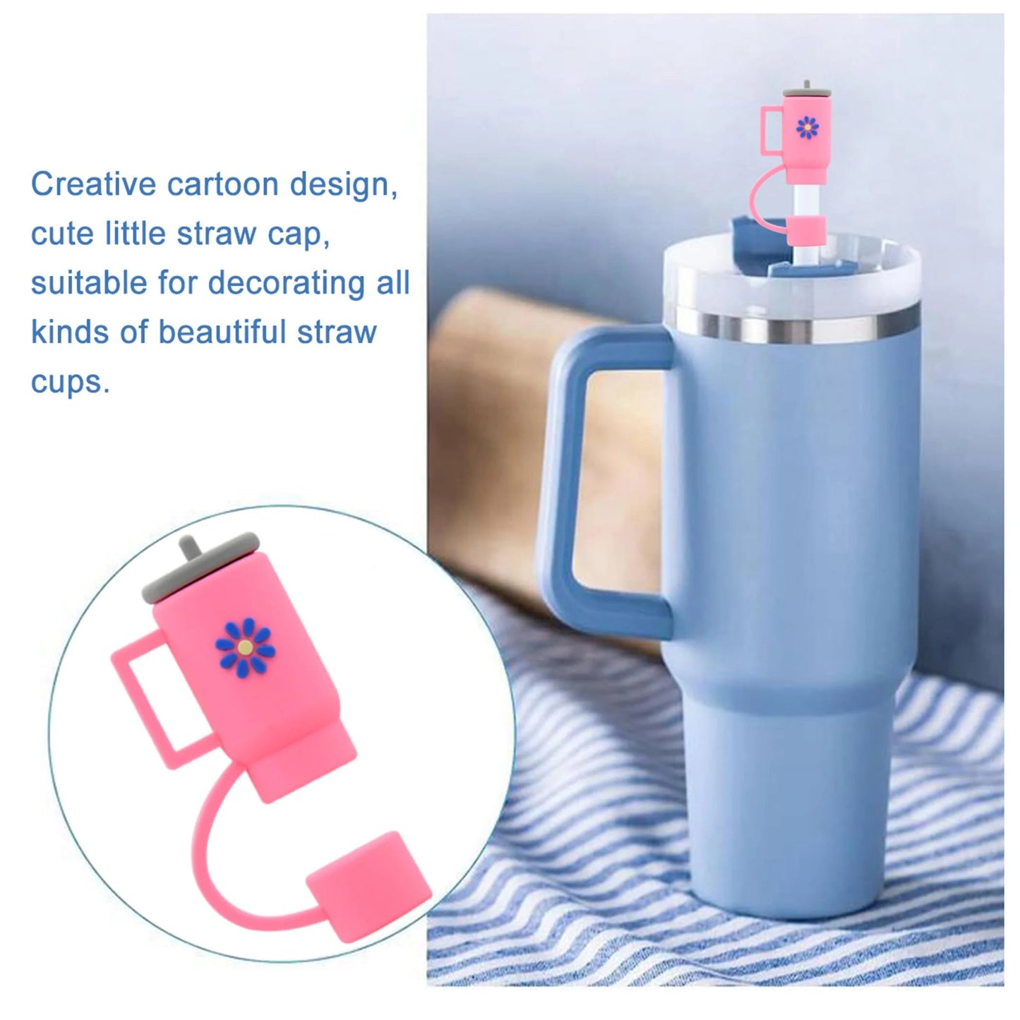 Tumbler Straw Stopper