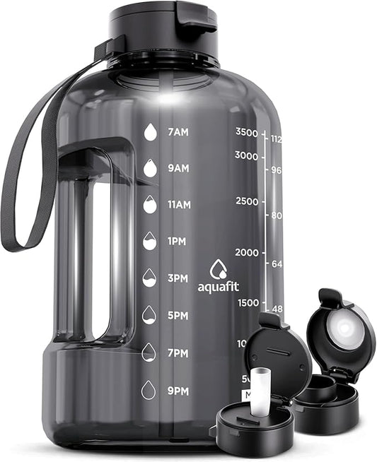 1 Gallon Water Bottle with Time Marker
